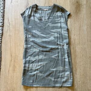 Splendid Camo V-Neck Women's Dress
